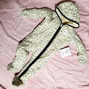 Burts Bees Organic Jumpsuit Icy Snowscape